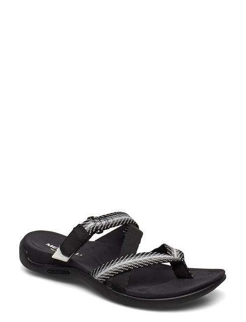 Se Merrell Women's District Mendi Thong - Black Merrell Black ved Booztlet