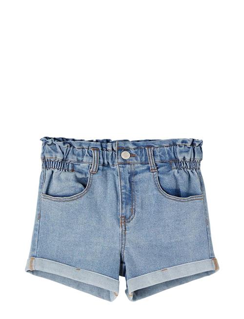 Nkfbella Slim Hw Dnm Shorts 5460-Tz Noos Name It Blue