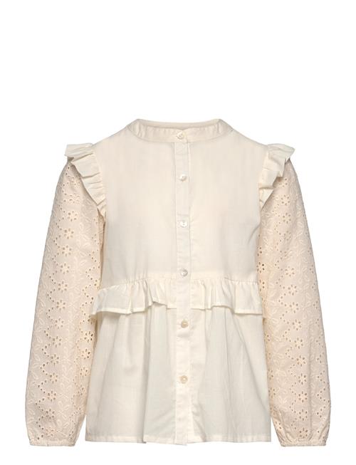 En Fant Shirt Broderie Anglaise En Fant Cream