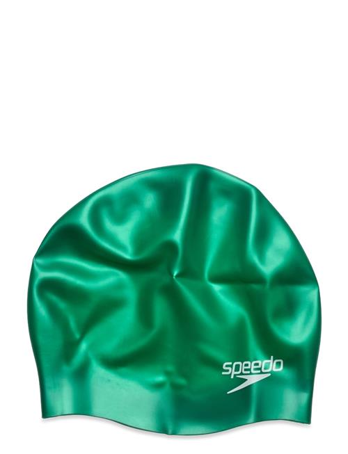 Se Speedo Plain Moulded Silic Junior Speedo Green ved Booztlet