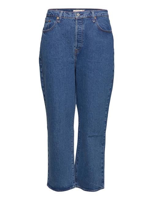 Se Levi's Plus Size Pl Ribcage Straight Ank Jazz G Levi's Plus Blue ved Booztlet