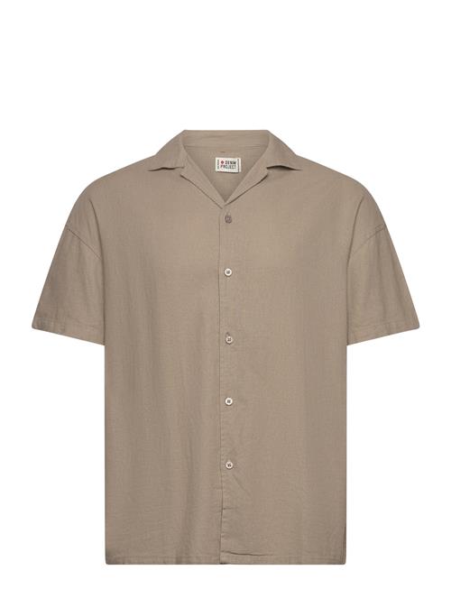 Dplinen Blend Shirt Denim Project Beige