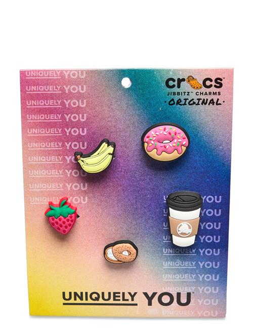 Se Crocs Breakfast 5 Pack Crocs Patterned ved Booztlet