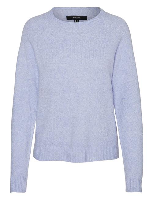 Se Vero Moda Vmdoffy Ls O-Neck Blouse Ga Noos Vero Moda Blue ved Booztlet