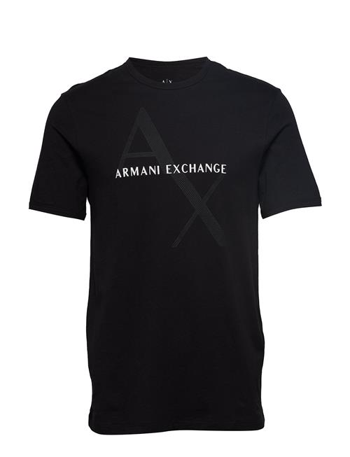 Se Armani Exchange Man Jersey T-Shirt Armani Exchange Black ved Booztlet