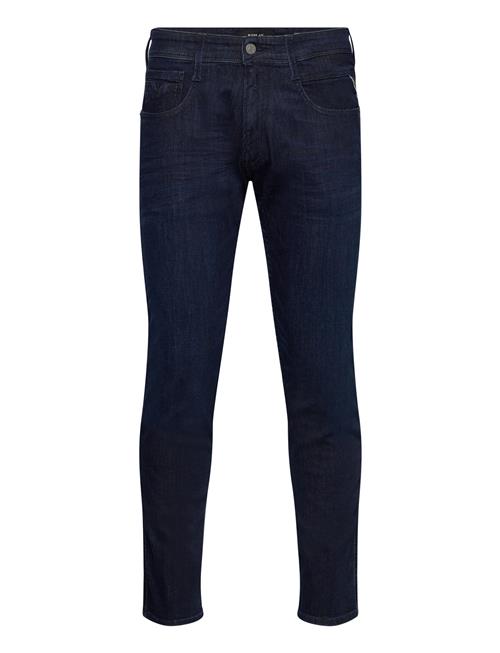 Se Replay Anbass Trousers Slim 99 Denim Replay Blue ved Booztlet