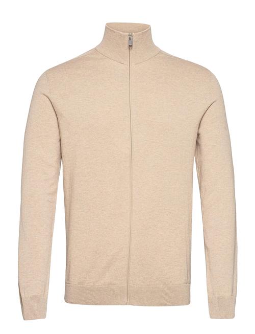 Se Selected Homme Slhberg Full Zip Cardigan Noos Selected Homme Cream ved Booztlet