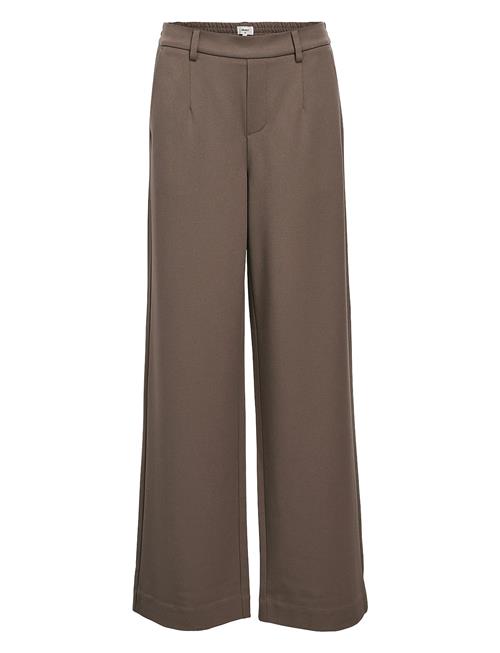 Se Object Objlisa Wide Pant Noos Object Brown ved Booztlet