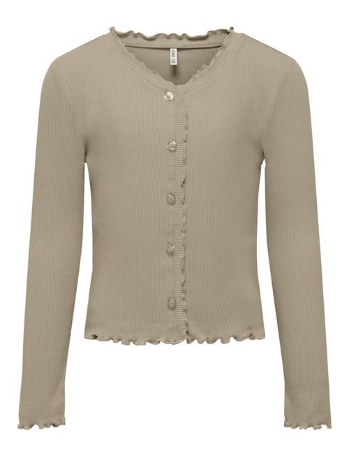 Koglaila L/S Button Top Jrs Kids Only Beige