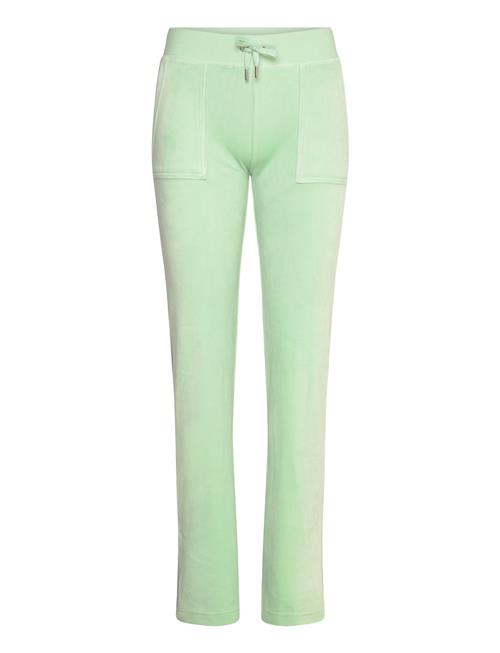 Se Juicy Couture Del Ray Classic Velour Pant Pocket Design Regatta Juicy Couture Green ved Booztlet