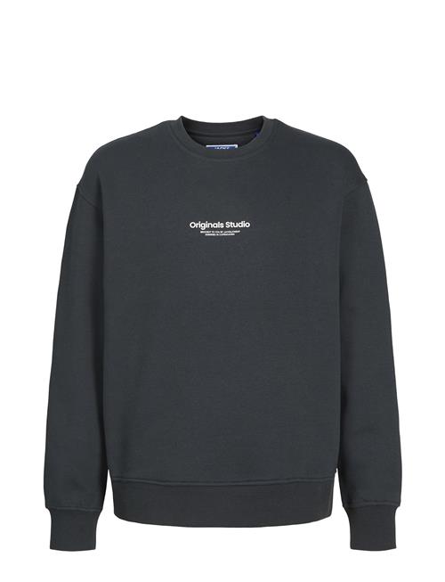 Se Jack & Jones Jorvesterbro Sweat Crew Neck Noos Jnr Jack & J S Black ved Booztlet