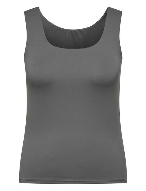 ONLY Carmakoma Carea S/L 2-Ways Fit Top Jrs ONLY Carmakoma Grey