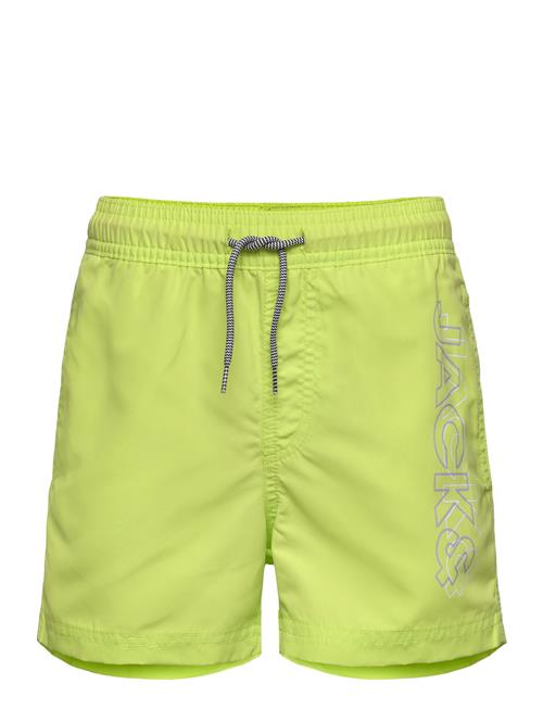 Jack & Jones Jpstfiji Jjswim Double Logo Ly Sn Mni Jack & J S Yellow