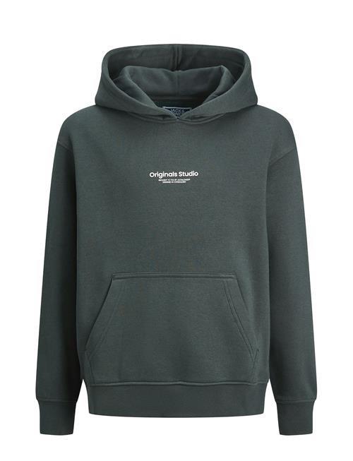 Se Jack & Jones Jorvesterbro Sweat Hood Noos Jnr Jack & J S Green ved Booztlet