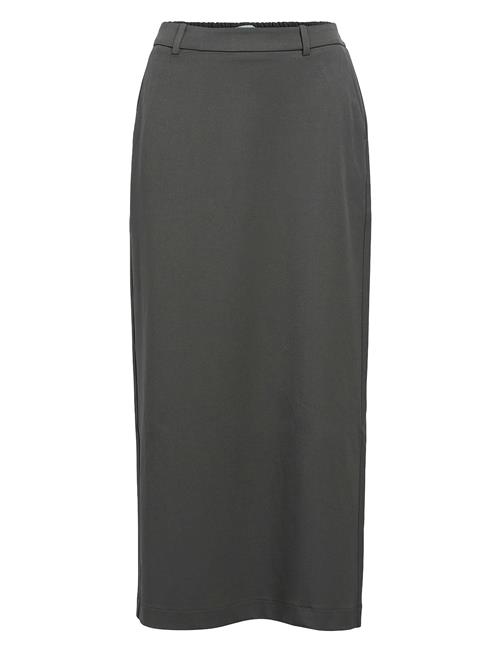 Object Objlisa Mw Long Skirt Noos Object Grey