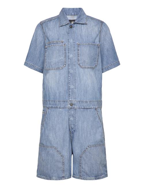 Se G-Star RAW Painter Short Overall S\S Wmn G-Star RAW Blue ved Booztlet