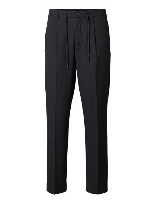 Selected Homme Slh190-Reg Tapered Leroy Pleat Pant Noos Selected Homme Black