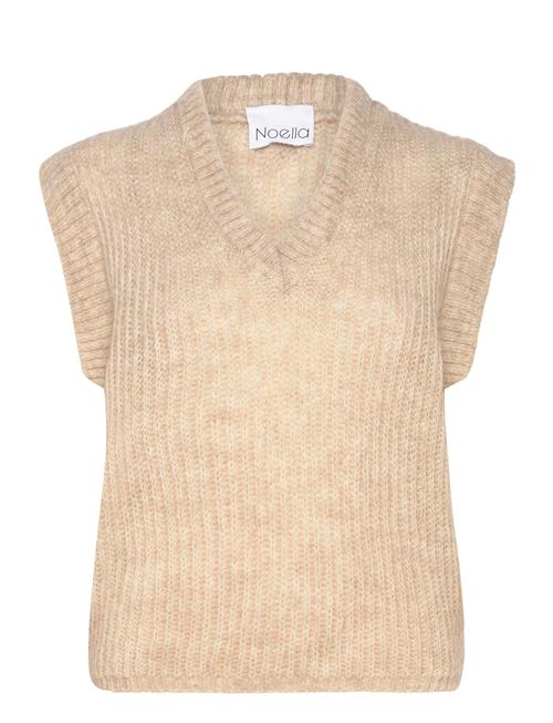 Se Noella Jamie Knit Vest Noella Beige ved Booztlet