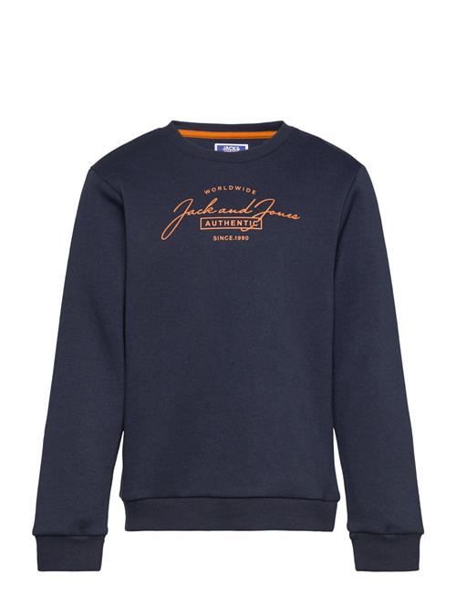 Se Jack & Jones Jjferris Sweat Crew Neck Mni Jack & J S Navy ved Booztlet