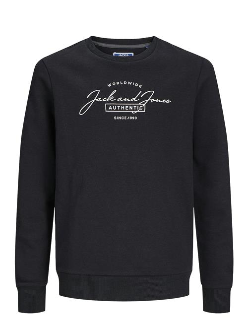 Jack & Jones Jjferris Sweat Crew Neck Jnr Jack & J S Black