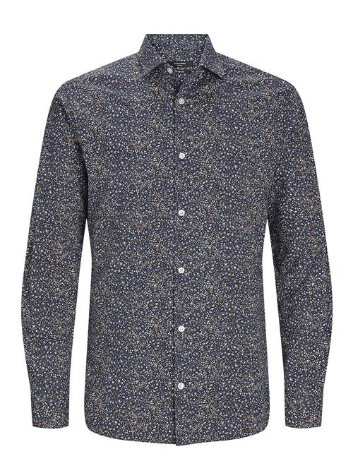 Jack & Jones Jprblablackpool Stretch Ls Shirt Sn Jack & J S Blue