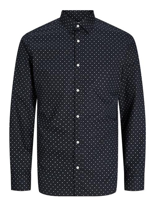 Jack & Jones Jjjoe Print Shirt Ls Aw24 Jack & J S Black