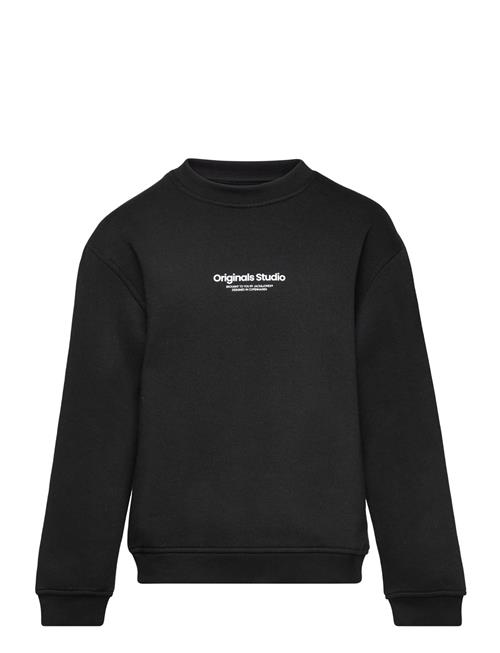 Se Jack & Jones Jorvesterbro Sweat Crew Neck Bn Mni Jack & J S Black ved Booztlet