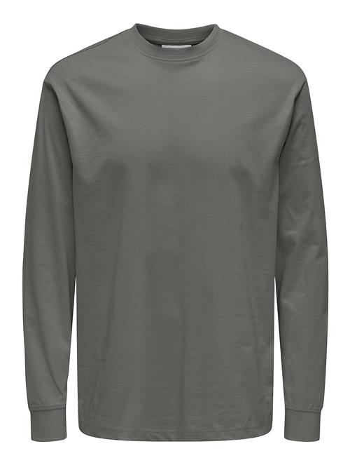 ONLY & SONS Onsfred Life Ls Tee Noos ONLY & SONS Grey