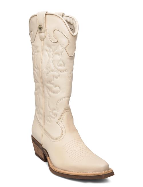 Se Steve Madden Wishley Boot Steve Madden Cream ved Booztlet