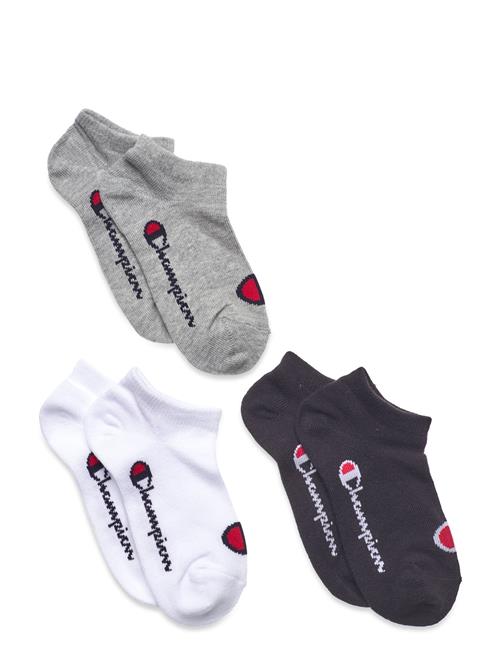 Champion 3Pk Sneaker Socks Champion Patterned