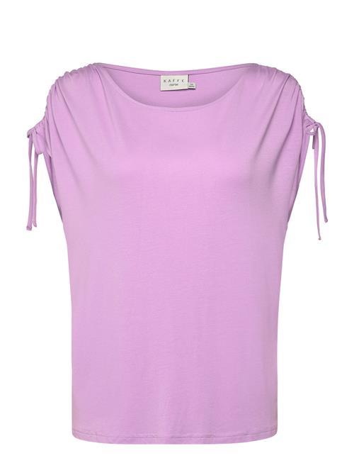 Kaffe Curve Kcnanja Jersey Top Kaffe Curve Pink