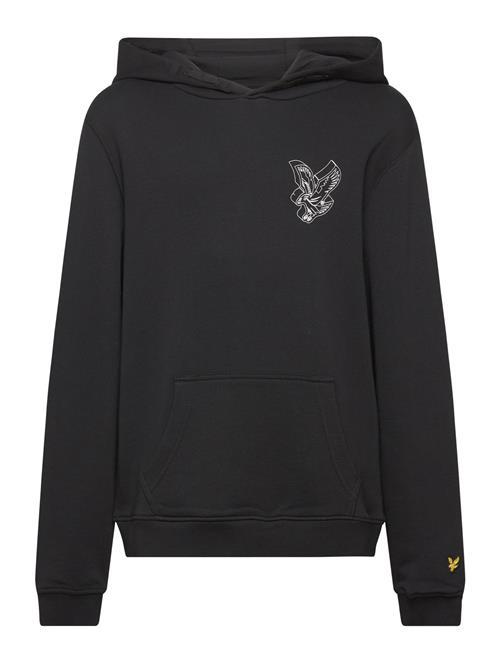 3D Eagle Graphic Hoodie Lyle & Scott Black