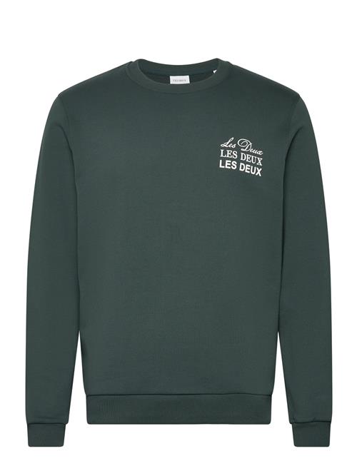 Se Les Deux Triple Sweatshirt Les Deux Green ved Booztlet