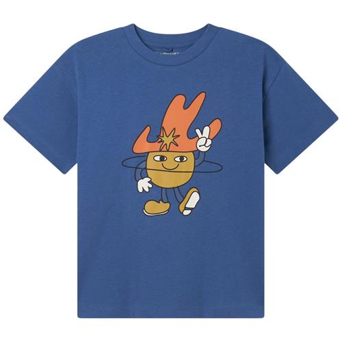 Stella McCartney Kids T-shirt Med Tryk Air Force Blue | Blå | 8 years