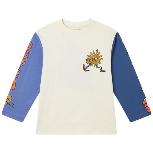 Se Stella McCartney Kids Kontrastfarvet Langærmet T-shirt Beige | Beige | 6 years ved Babyshop