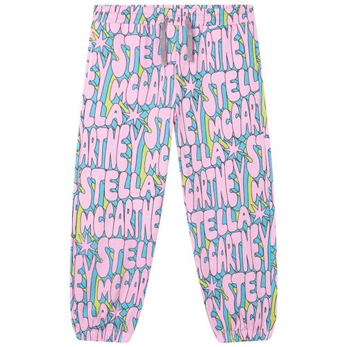 Stella McCartney Kids Logo Joggingbukser Multifarvet | Lyserød | 12 years