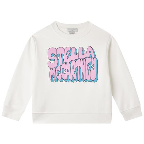 Stella McCartney Kids Logo Sweatshirt Cremefarvet | Hvid | 8 years