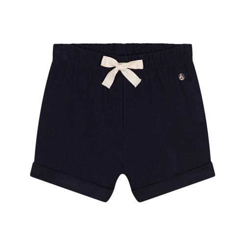 Se Petit Bateau Baby-shorts Navyblå | Marine blå | 6 months ved Babyshop