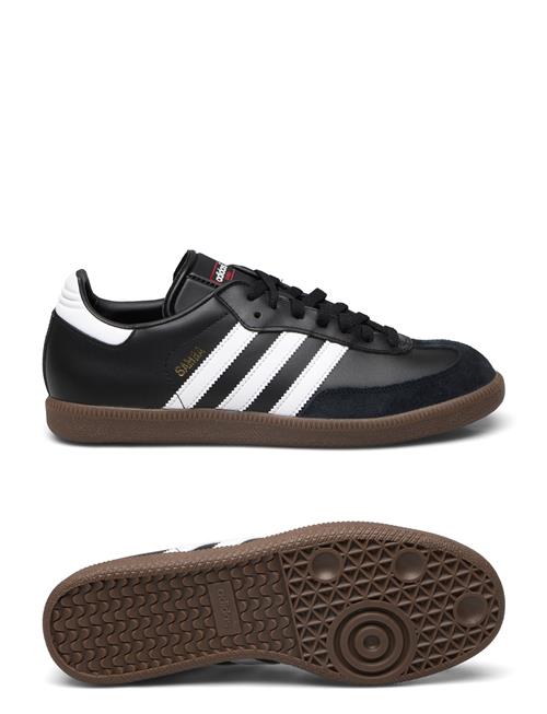 Se adidas Performance Samba Leather Shoes Adidas Performance Black ved Booztlet