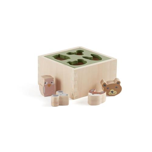 Se Kid's Concept Edvin Sorteringsboks Nature | Beige | 0-3 ved Babyshop