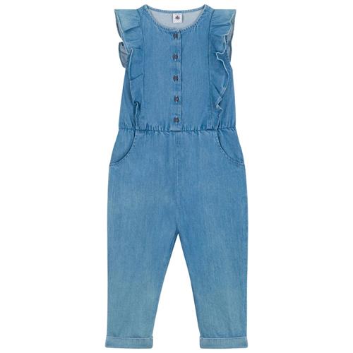 Se Petit Bateau Jumpsuit Denim Blå | Blå | 8 years ved Babyshop