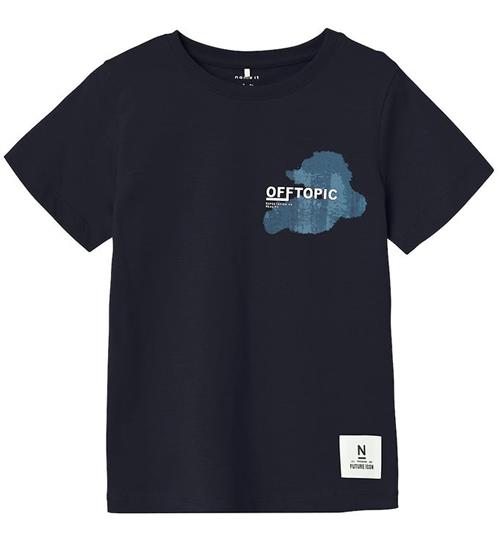 Se Name It T-shirt - NkmLomasse - Sort ved KidsWorld