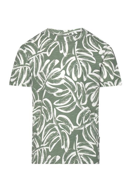 Jack & Jones Jorlafayette Aop Tee Ss Crew Neck Mni Jack & J S Green