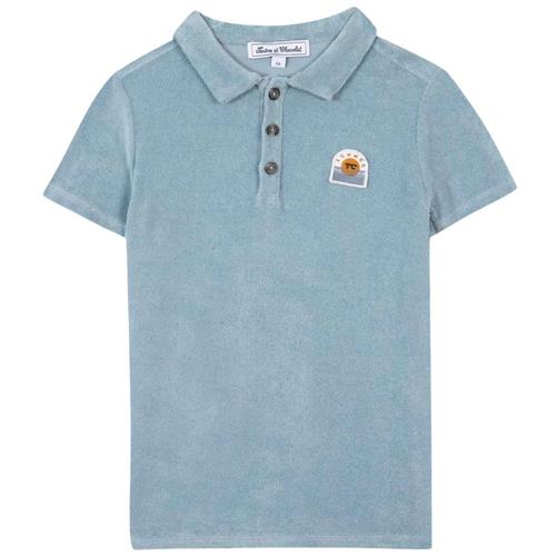 Se Tartine et Chocolat Logo Poloshirt Blå | Blå | 2 years ved Babyshop