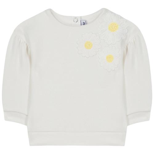 Tartine et Chocolat Broderet Baby Sweatshirt Blå | Hvid | 1 years