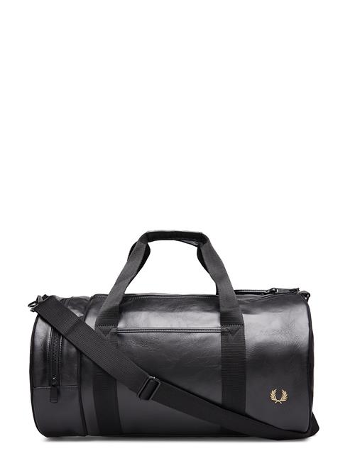 Fred Perry Tonal Pu Barrel Bag Fred Perry Black