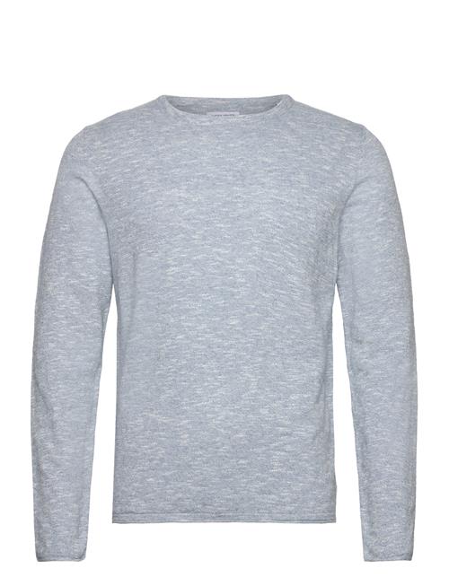 Jack & Jones Jjelinen Knit Crew Neck Sn Jack & J S Blue