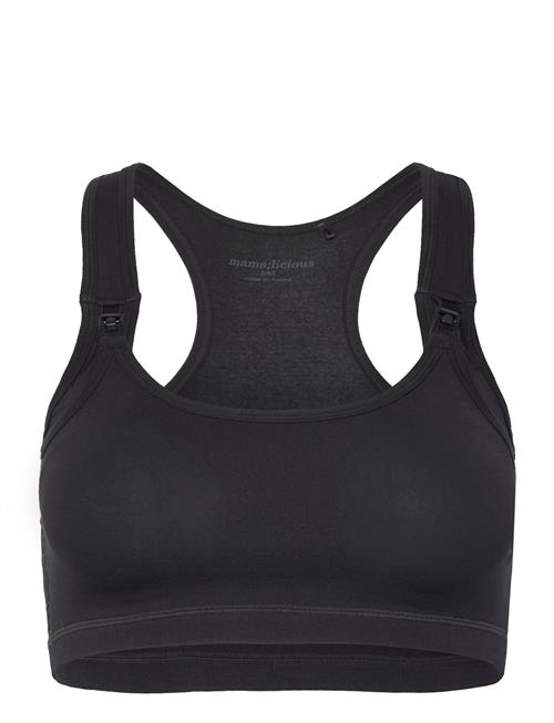 Se Mamalicious Mlalisa Nursing Bra 2F A. Mamalicious Black ved Booztlet