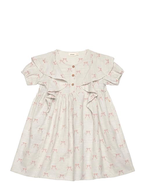 Lil'Atelier Nmfkendra Ss Loose Dress Lil Lil'Atelier Beige