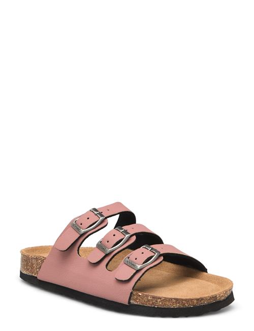 Se Cruz Santa W Cork Sandals Cruz Pink ved Booztlet